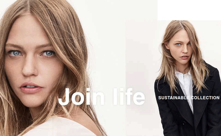 zara sustainable collection spain join life