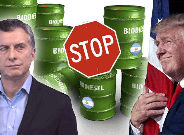 biodiesel argentino estados unidos retenciones dumping
